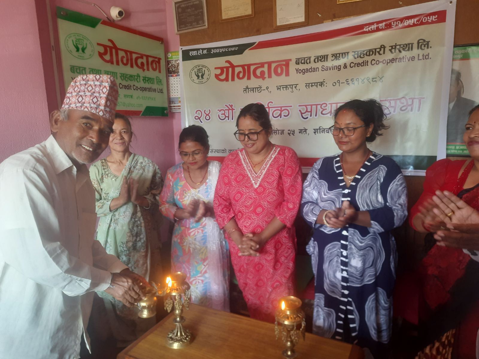 योगदान साकोसमा अध्यक्ष राधे लक्ष्मी लाखाजु सर्वसहमत निर्वाचित